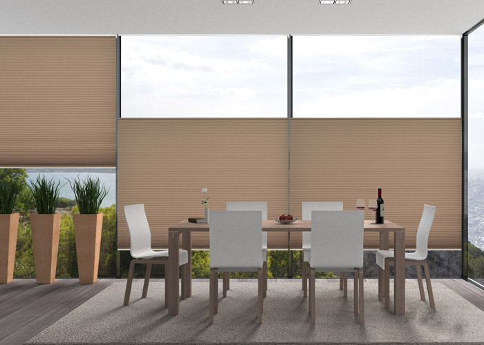 Cordless Honeycomb blinds